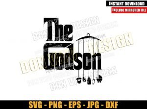 thumbnail image 2 of Funny 'I'm The Godson' Baby Bodysuit – White, Short Sleeve, Babygrow Christening Gift (UK Made) 2 of 6