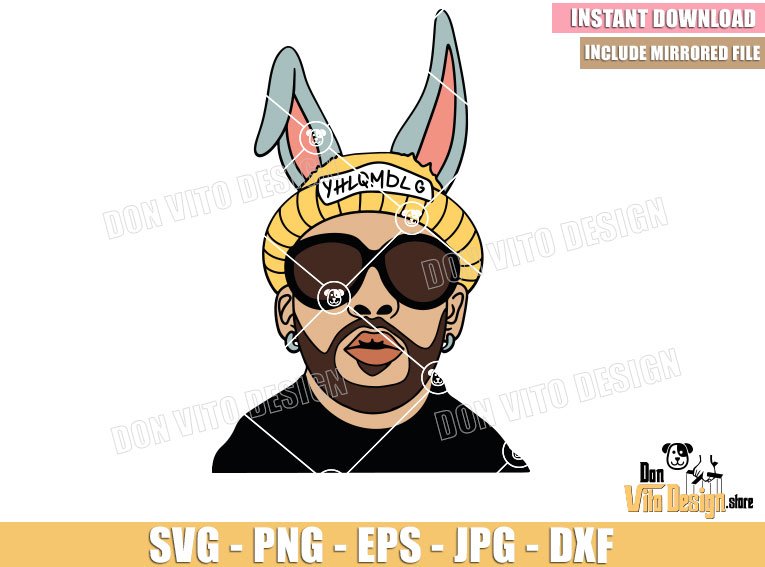 Bad Bunny Rabbit Ears (SVG dxf png) YHLQMDLG Hat Benito Music Cut File Cricut Silhouette Vector Clipart Design Puerto Rico Latin trap Bad Bunny Rabbit Ears (SVG dxf png) YHLQMDLG Hat Benito Music Cut File Cricut Silhouette Vector Clipart - DonVito Design Store