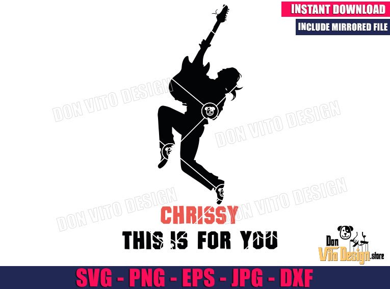 Chrissy This is for You (SVG dxf png) Guitar Scene Eddie Munson Stranger Things 4 Cut File Cricut Silhouette Vector Clipart Design Tv Serie Chrissy This is for You (SVG dxf png) Guitar Scene Eddie Munson Stranger Things 4 Cut File Cricut Silhouette Vector Clipart
