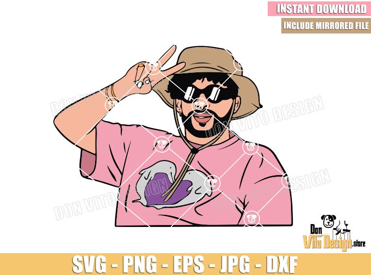 Un Verano Sin Ti Bad Bunny (SVG dxf png) Yonaguni El Conejo Malo Benito Hat Cut File Cricut Silhouette Vector Clipart Design Music Un Verano Sin Ti Bad Bunny (SVG dxf png) Yonaguni El Conejo Malo Benito Hat Cut File Cricut Silhouette Vector Clipart
